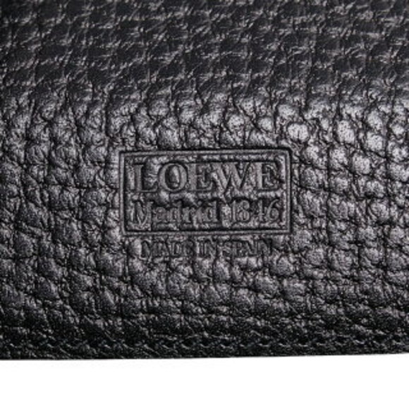 LOEWE Anagram Briefcase Black Leather - Picture 6 of 7
